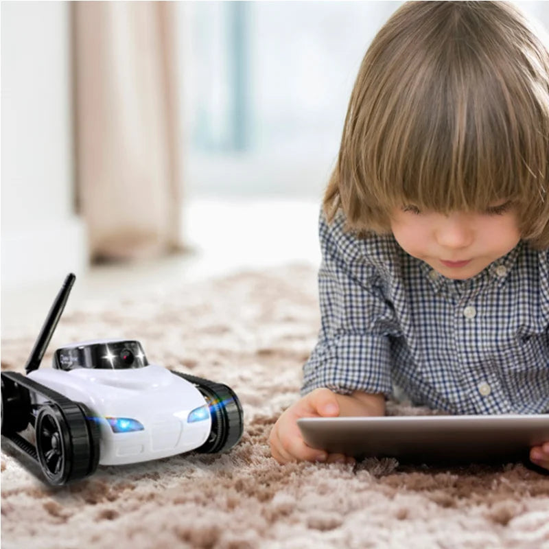 Tanque espião com controle remoto, controle WIFI com câmera, transmissão em tempo real