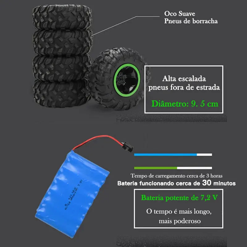 BUGGY- CARRO COM CONTROLE REMOTO