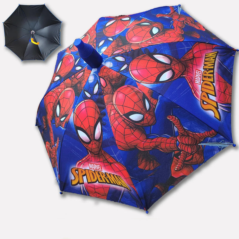 New Children's Animation Cartoon Primary School Student Heat Transfer Waterproof Cover Non-drip Cover Children's Sunny Umbrella