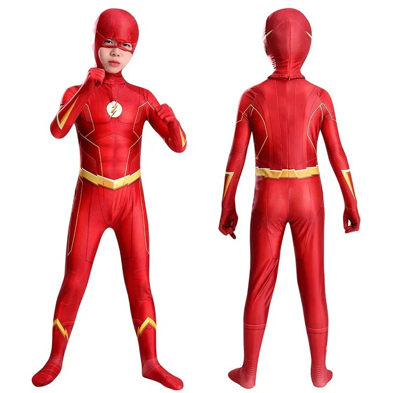 Fantasia super herói flash - infantil